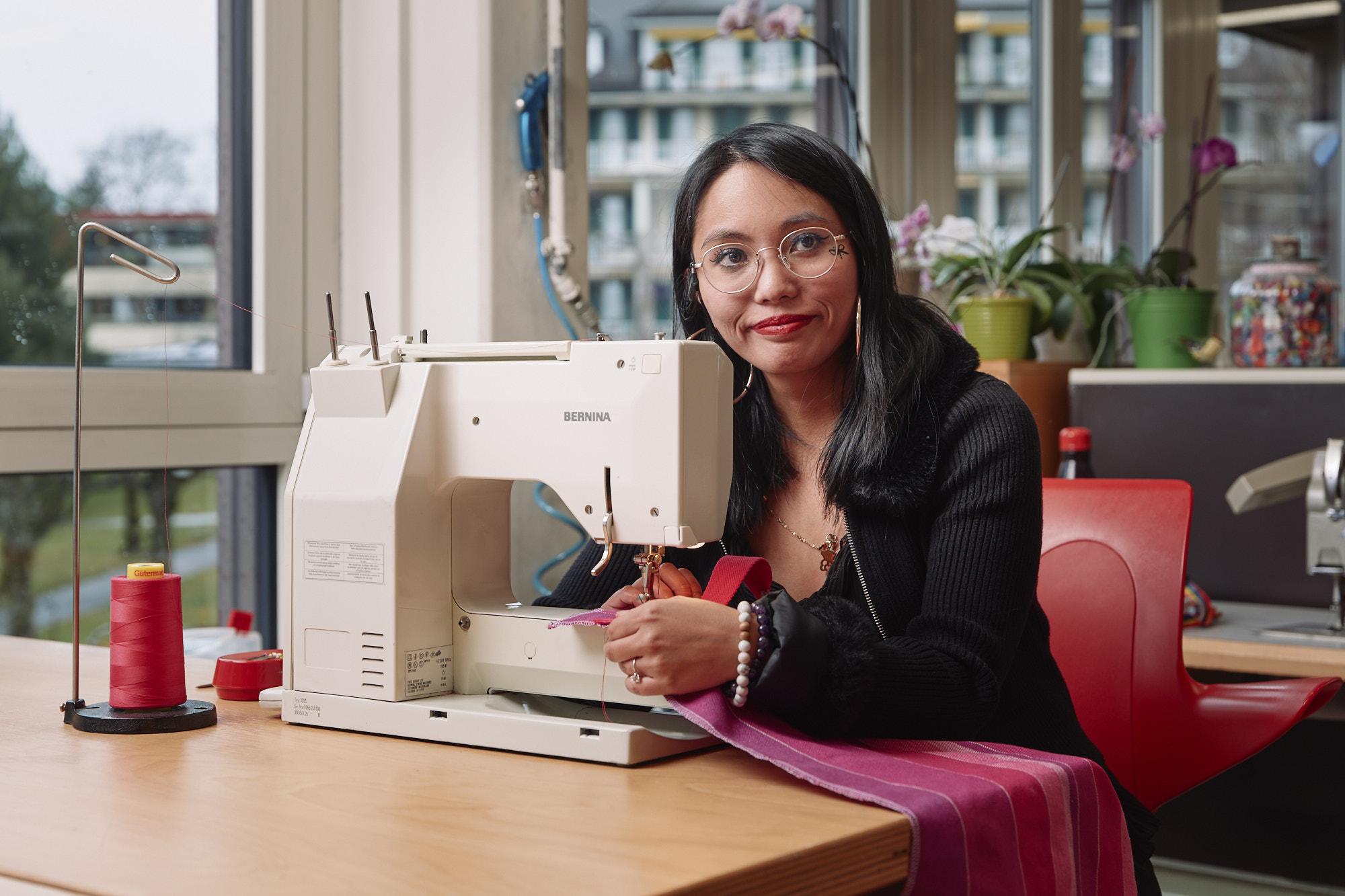 Marinette, tisserande diplômée